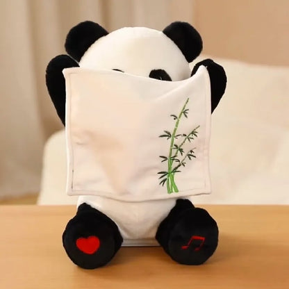 Peluche Interactive Peekaboo – Ours Brun ou Panda Noir et Blanc